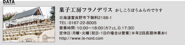 菓子工房フラノデリス