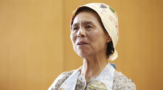 10年以上毎月欠かさずに太巻きの勉強会を行っている平山さん。