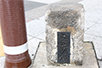 中山道の宿場町として栄えた歴史を感じる「安藤橋」の碑。