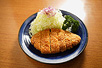 「とんかつ三金」のロースカツロースかつ定食／100ｇ：1,350円、150ｇ：1,700円（税込）