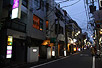 夜の杉大門通り