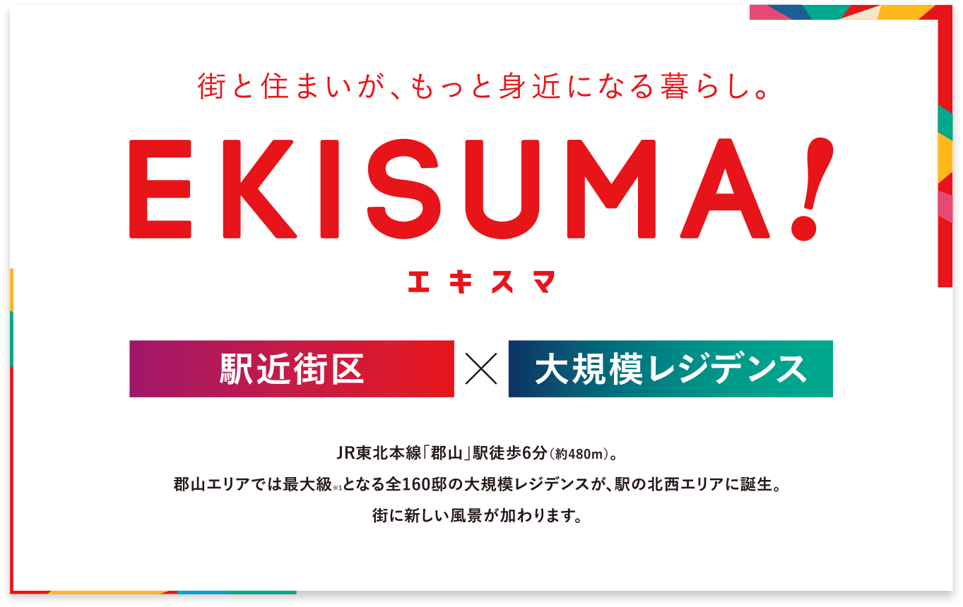 エキスマってなに プレミスト郡山station Cross 福島県 東北 ダイワハウスの分譲マンション エキスマってなに プレミスト郡山station Cross 福島県 東北 ダイワハウスの分譲マンション