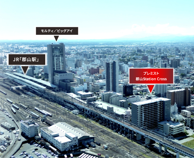 現地周辺空撮写真(2022年10月撮影)