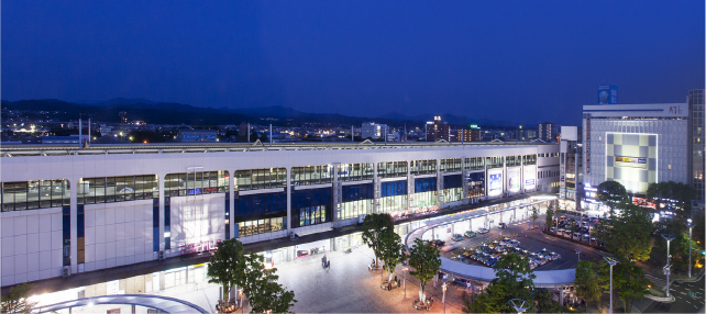 JR「郡山」駅(2019年9月撮影)