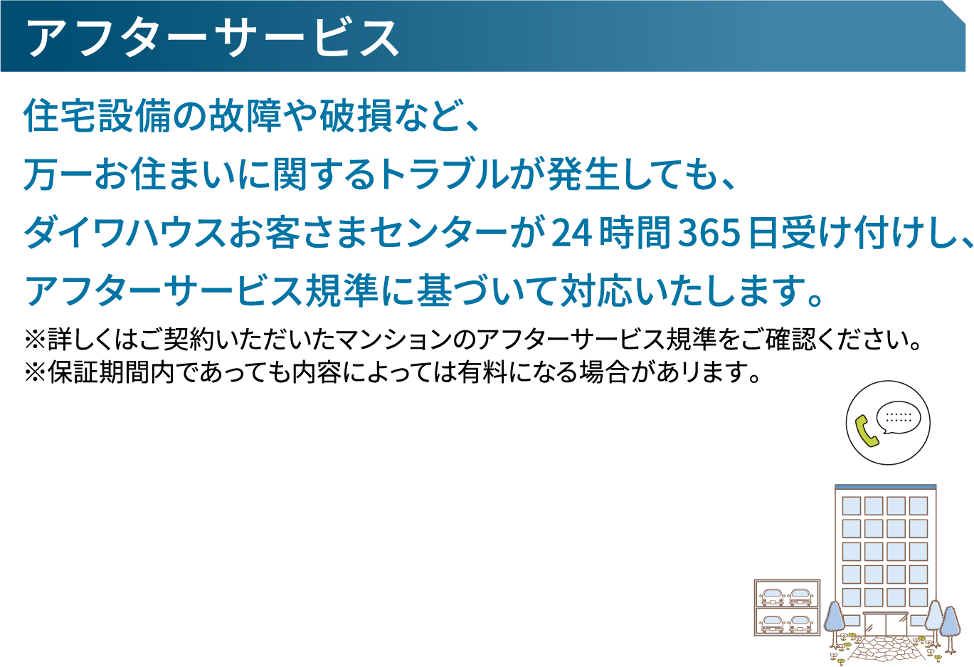 アフターサービス