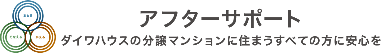 アフターサポート