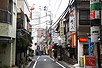 車力門通りの風景