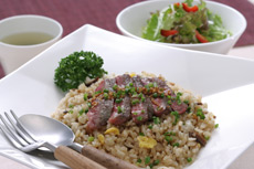 府内南蛮牛めし