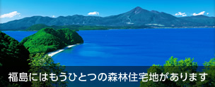 福島にはもうひとつの森林住宅地があります