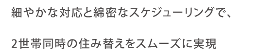 都心のリノベーションマンションで始まる、ご家族の新しい暮らしをサポート