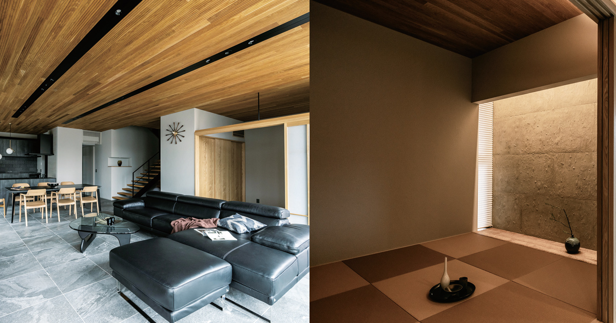 LiveStyle Interior 自然素材を生かしたラグジュアリーなインテリア 